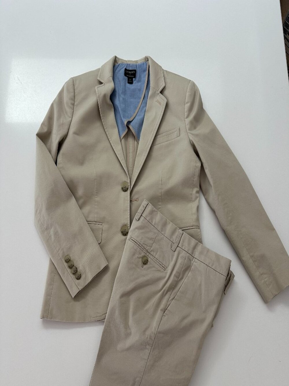 Boys J Crew Thompson Suit Jacket & Pant  (Size 12)